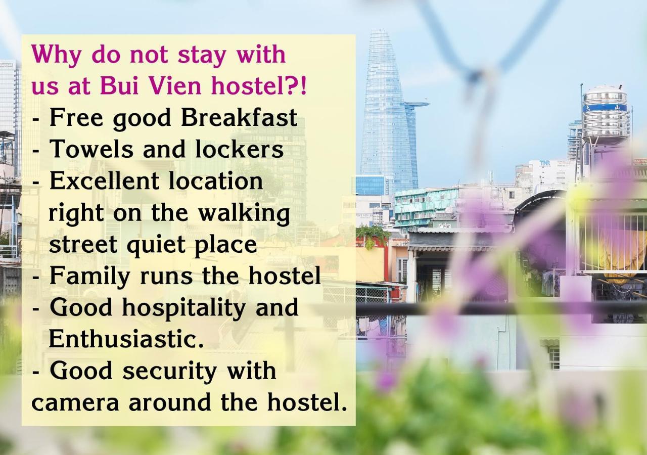 Bui Vien Hostel Ho-Chi-Minh-Stadt Exterior foto